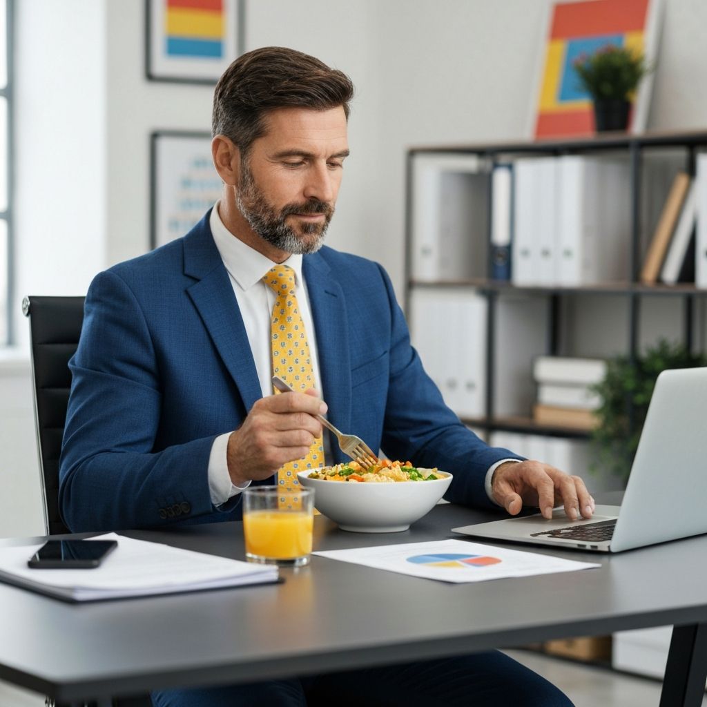 Balanced work and nutrition